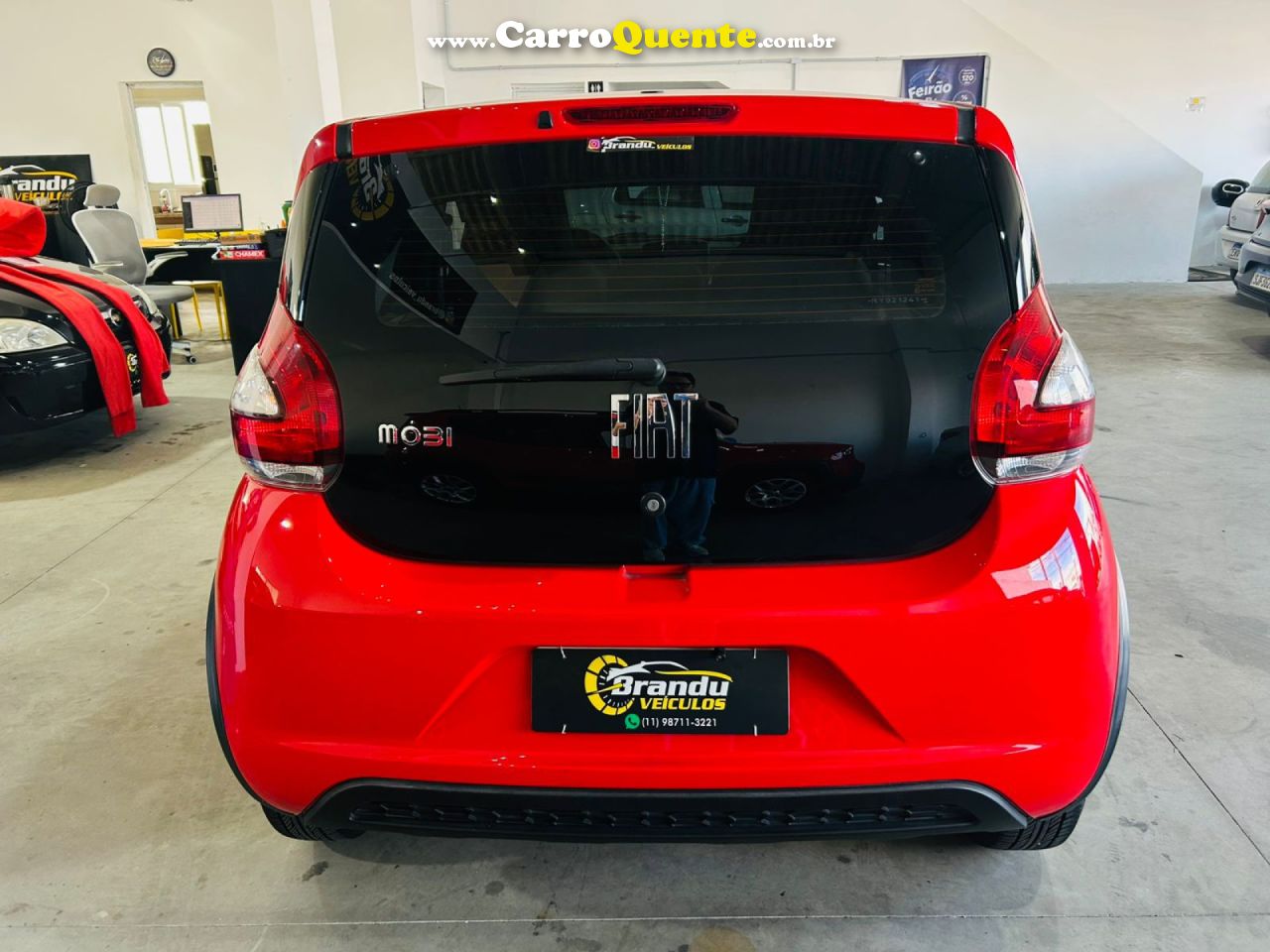 FIAT   MOBI LIKE ON 1.0 FIRE FLEX 5P.   VERMELHO 2024 1.0 FLEX - Loja