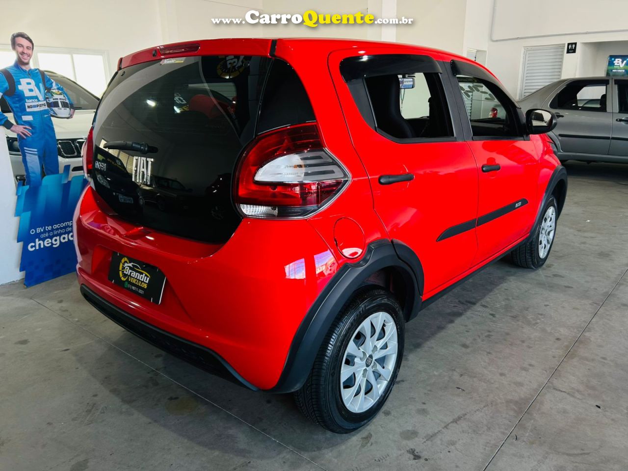 FIAT   MOBI LIKE ON 1.0 FIRE FLEX 5P.   VERMELHO 2024 1.0 FLEX - Loja