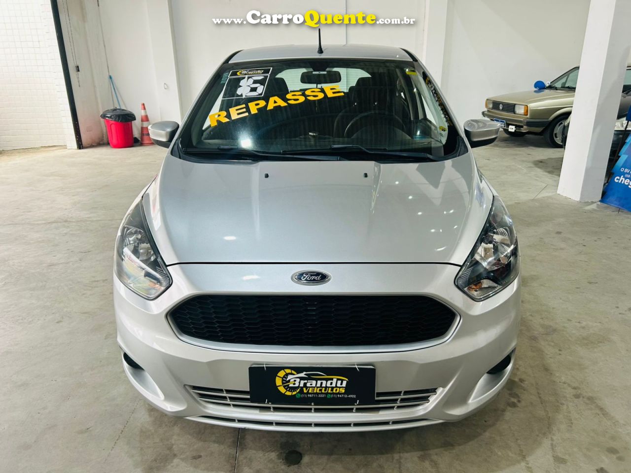 FORD   KA 1.0 SESE PLUS TIVCT FLEX 5P   PRATA 2016 1.0 FLEX - Loja