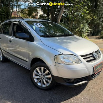 VOLKSWAGEN   SPACEFOX 1.6 1.6 TREND TOTAL FLEX 8V 5P   PRATA 2008 1.6 FLEX