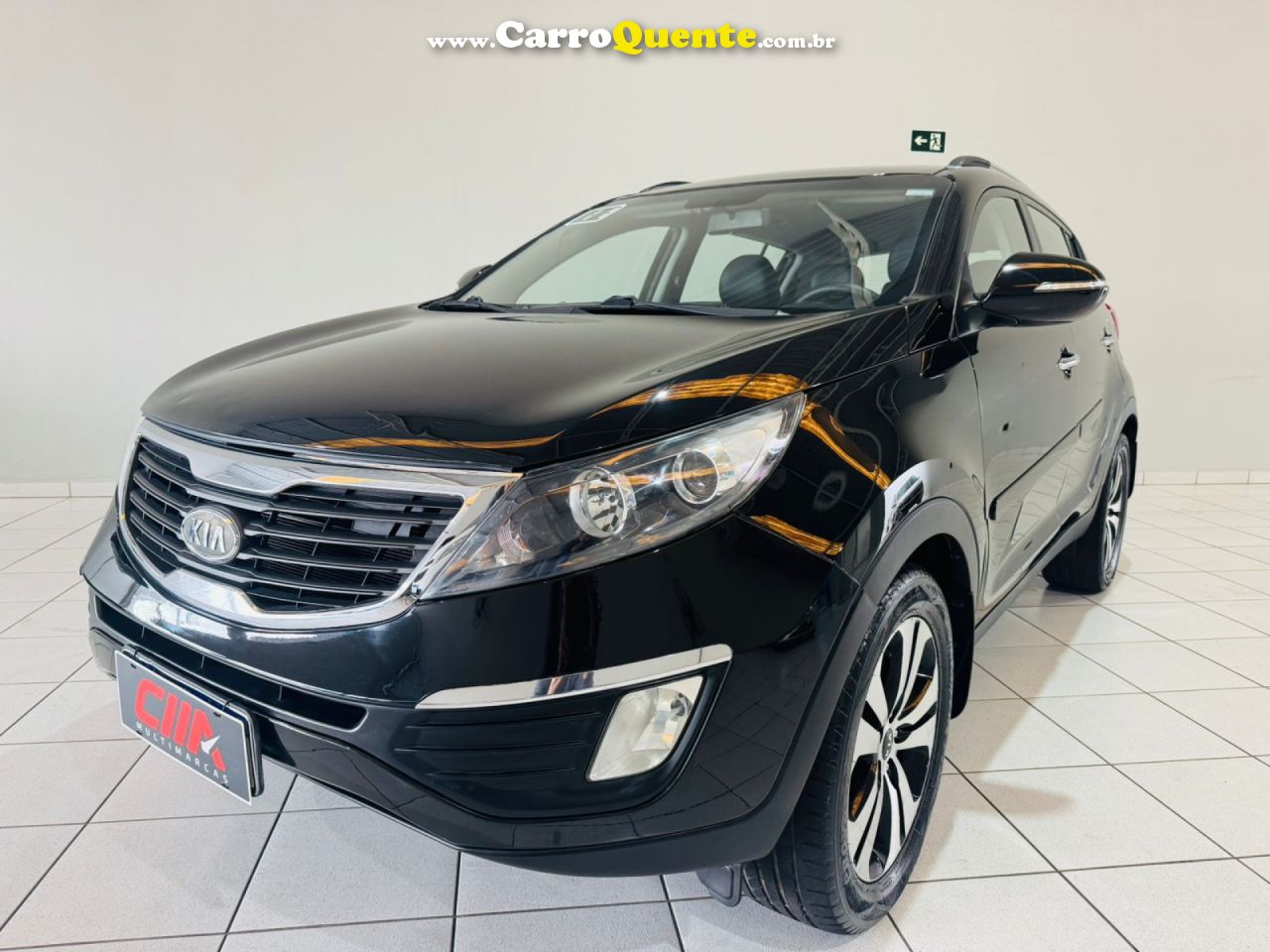 KIA   SPORTAGE EX3 2.0 G4 GASOLINA   PRETO 2011 2.0 GASOLINA - Loja