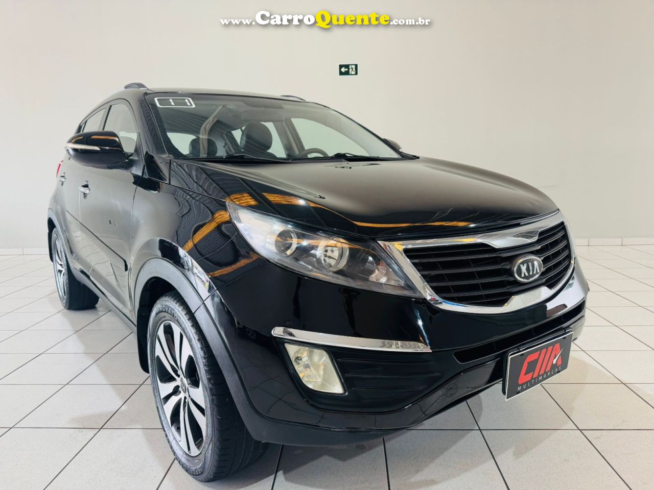 KIA   SPORTAGE EX3 2.0 G4 GASOLINA   PRETO 2011 2.0 GASOLINA - Loja