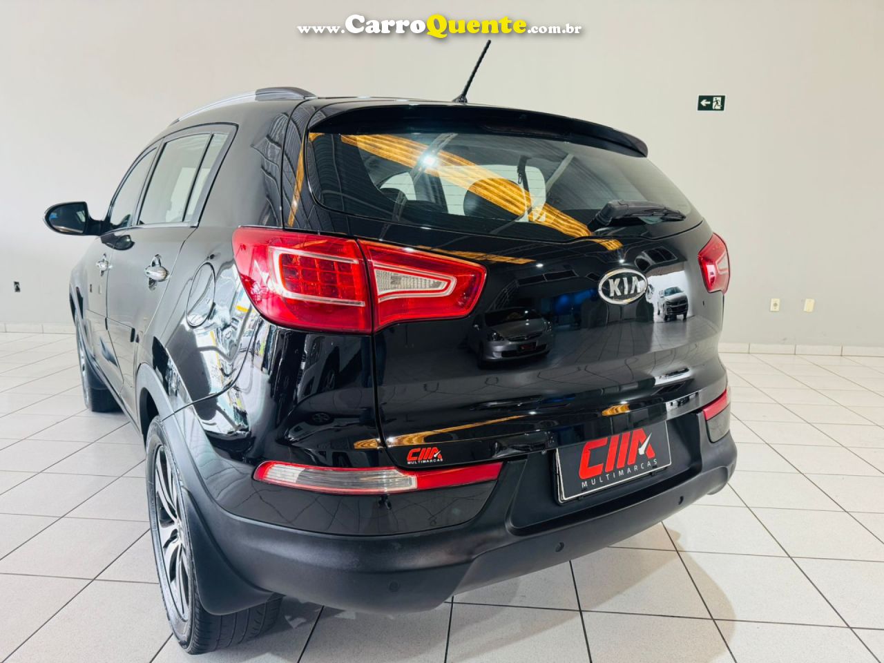 KIA   SPORTAGE EX3 2.0 G4 GASOLINA   PRETO 2011 2.0 GASOLINA - Loja