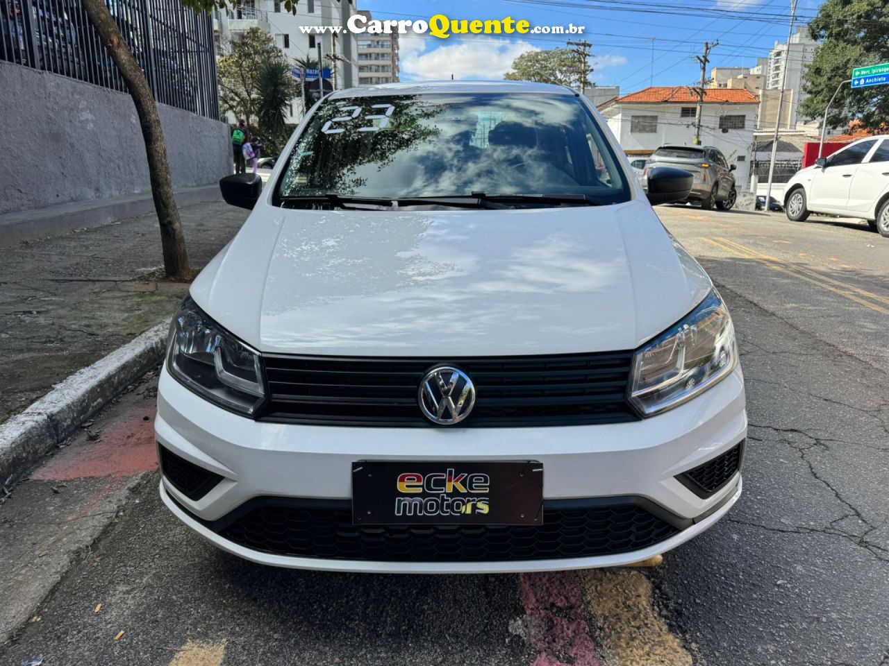 VOLKSWAGEN   VOYAGE 1.0 FLEX 12V 4P   BRANCO 2023 1.0 FLEX - Loja