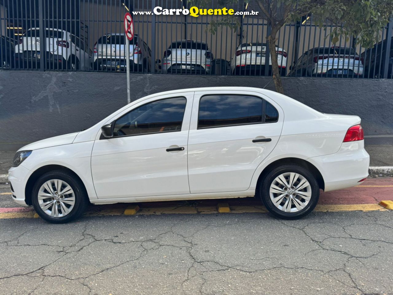 VOLKSWAGEN   VOYAGE 1.0 FLEX 12V 4P   BRANCO 2023 1.0 FLEX - Loja