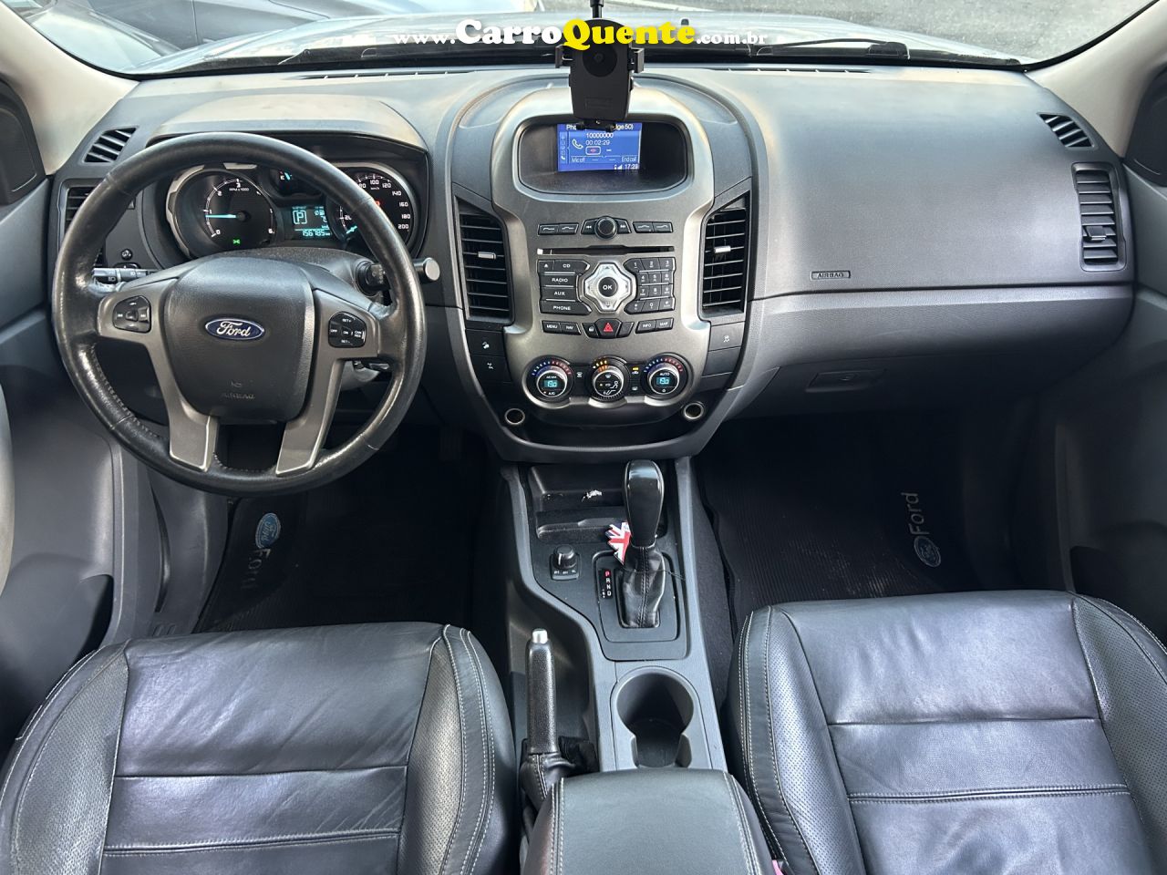 FORD   RANGER LIMITED 3.2 20V 4X4 CD AUT. DIES.   PRATA 2014 3.2 DIESEL - Loja