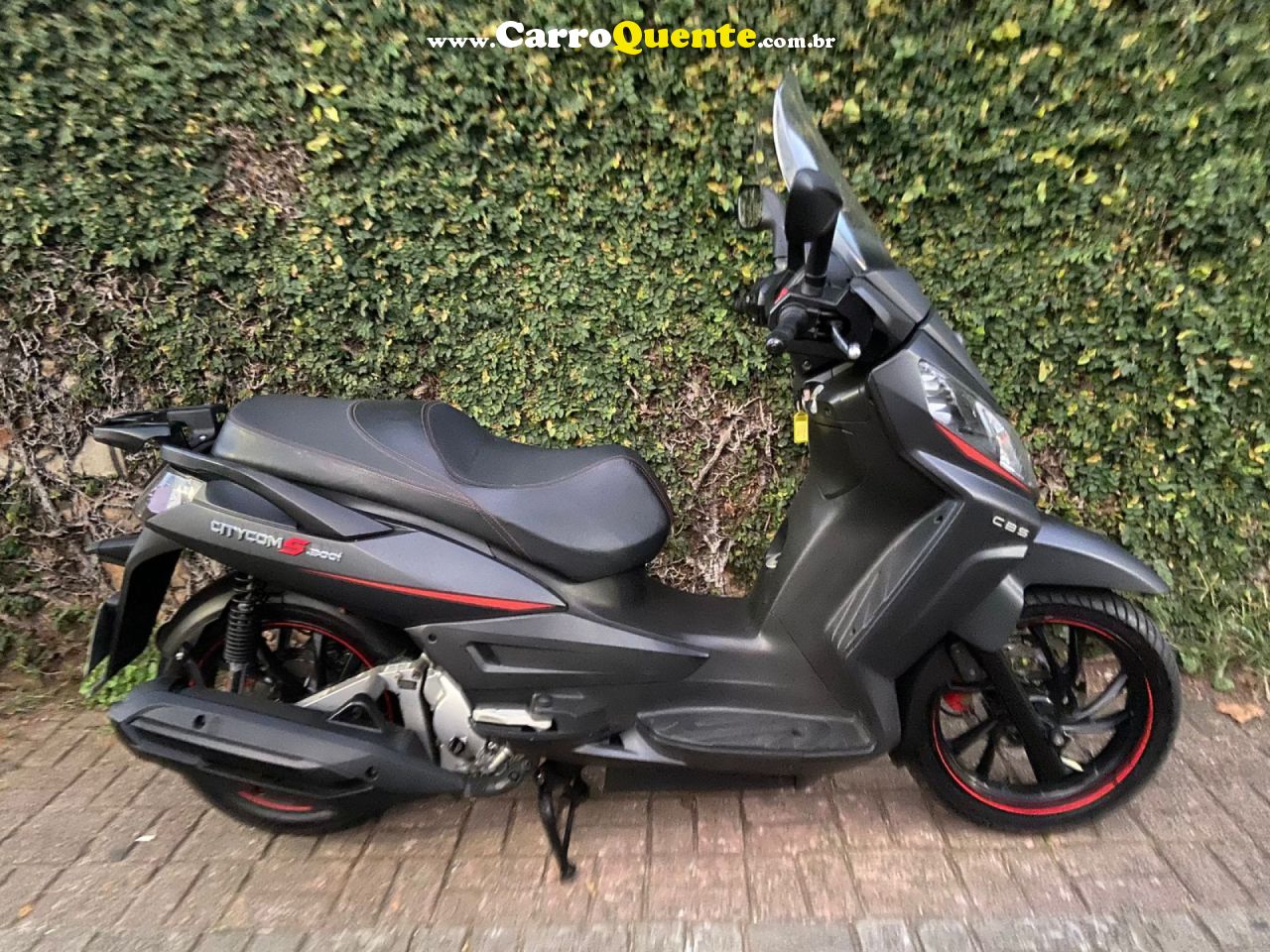 DAFRA   CITYCOM 300I   PRETO 2023 300 GASOLINA - Loja