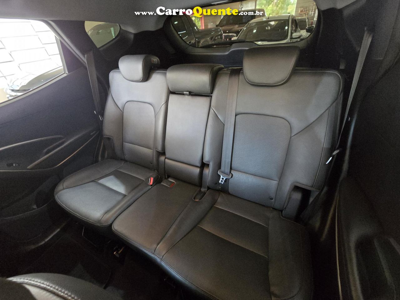 HYUNDAI   SANTA FEGLS 3.3 V6 4X4 TIPTRONIC   BRANCO 2015 3.3 GASOLINA - Loja