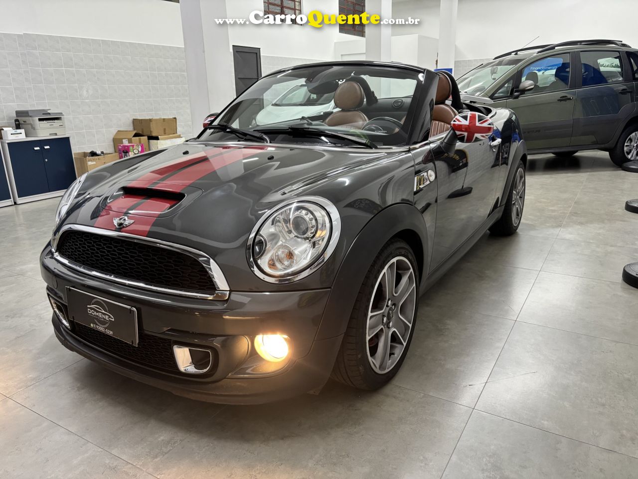 MINI   COOPER ROADSTER S 1.6 AUT.   CINZA 2014 1.6 GASOLINA - Loja