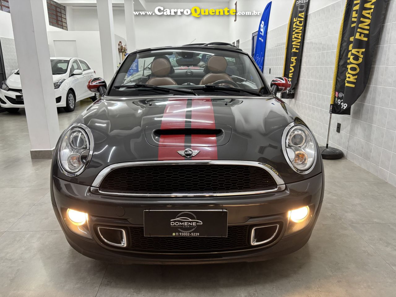 MINI   COOPER ROADSTER S 1.6 AUT.   CINZA 2014 1.6 GASOLINA - Loja