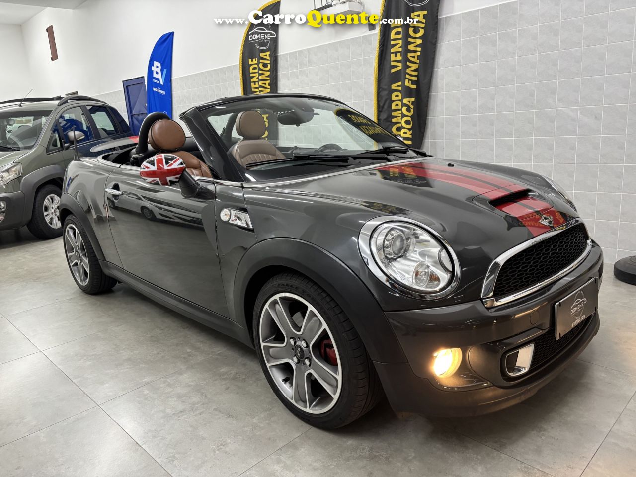 MINI   COOPER ROADSTER S 1.6 AUT.   CINZA 2014 1.6 GASOLINA - Loja