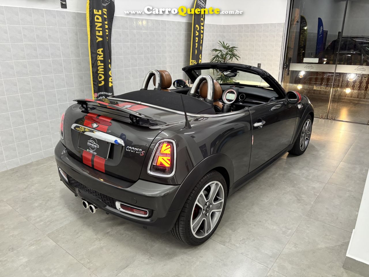 MINI   COOPER ROADSTER S 1.6 AUT.   CINZA 2014 1.6 GASOLINA - Loja