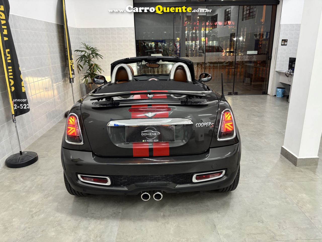 MINI   COOPER ROADSTER S 1.6 AUT.   CINZA 2014 1.6 GASOLINA - Loja