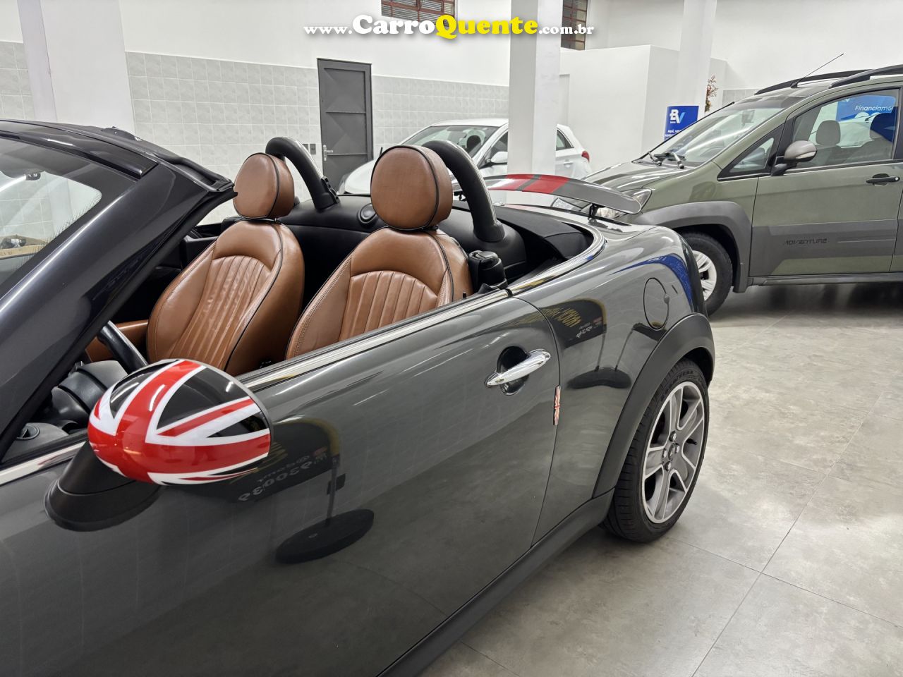 MINI   COOPER ROADSTER S 1.6 AUT.   CINZA 2014 1.6 GASOLINA - Loja