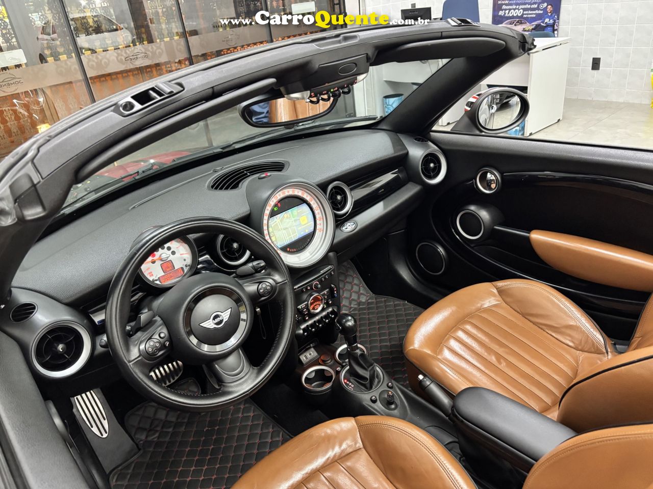 MINI   COOPER ROADSTER S 1.6 AUT.   CINZA 2014 1.6 GASOLINA - Loja