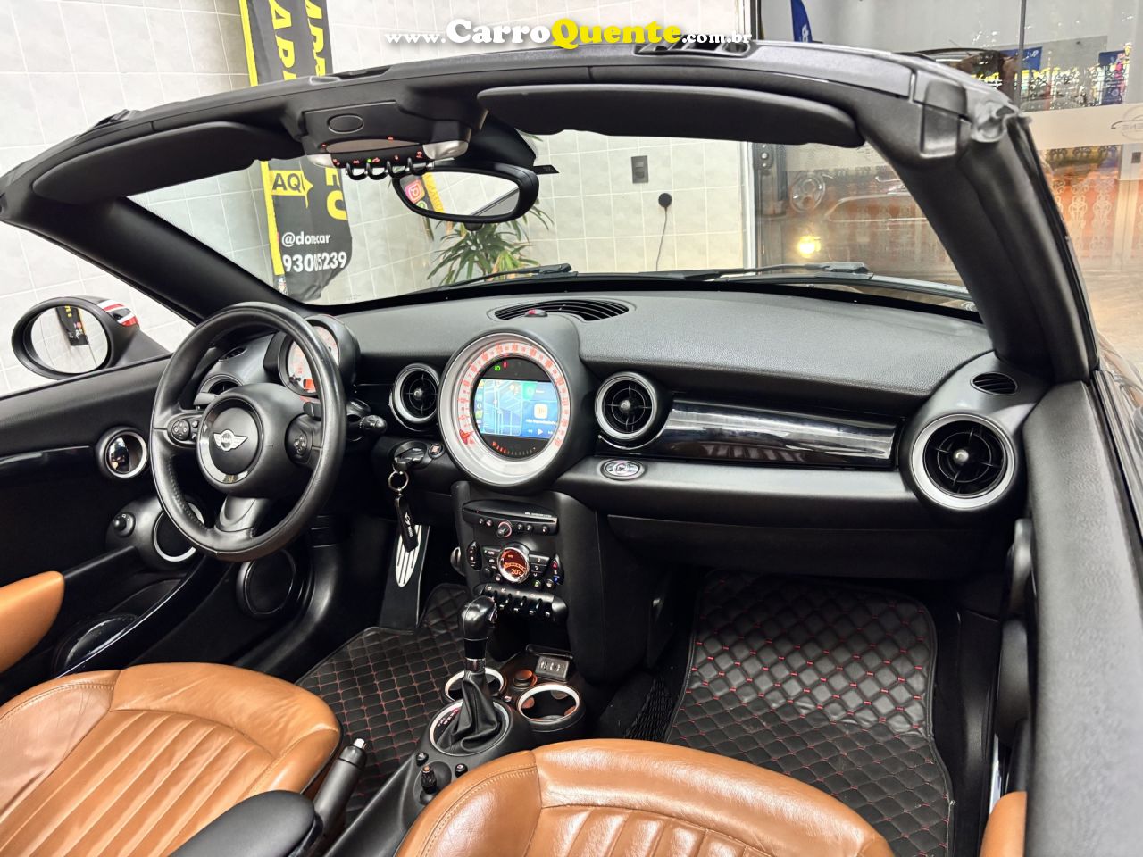 MINI   COOPER ROADSTER S 1.6 AUT.   CINZA 2014 1.6 GASOLINA - Loja