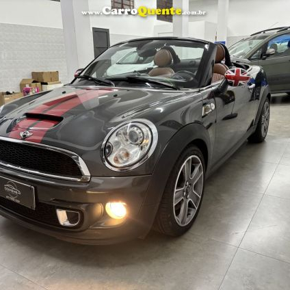 MINI   COOPER ROADSTER S 1.6 AUT.   CINZA 2014 1.6 GASOLINA