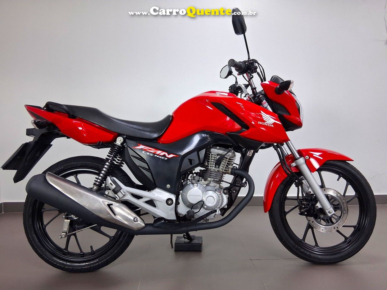 HONDA CG 160 FAN CBS 2024 - Loja