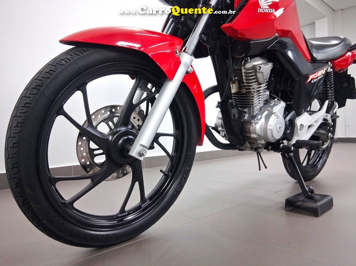 HONDA CG 160 FAN CBS 2024 - Loja