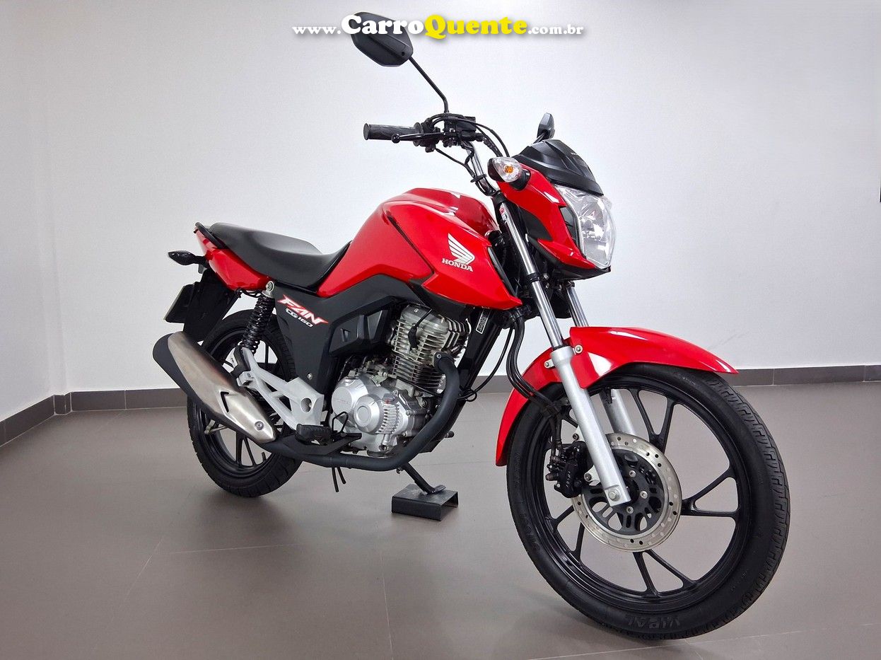 HONDA CG 160 FAN CBS 2024 - Loja