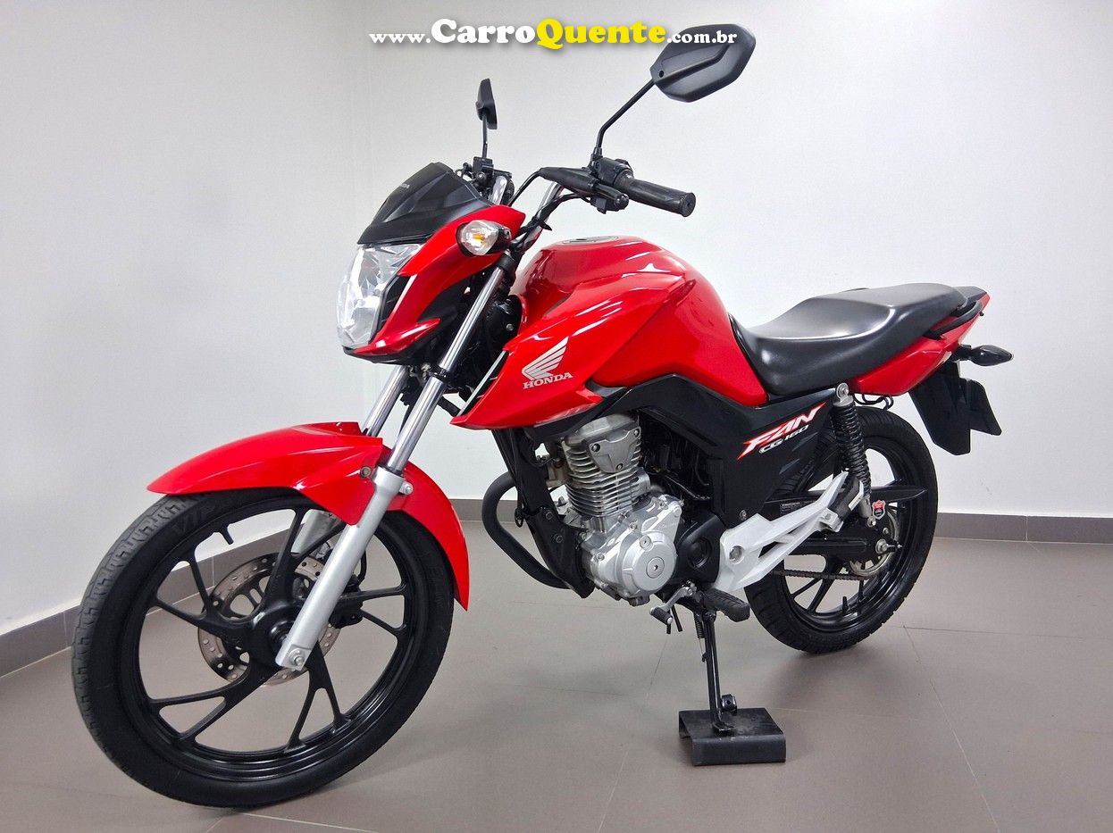 HONDA CG 160 FAN CBS 2024 - Loja