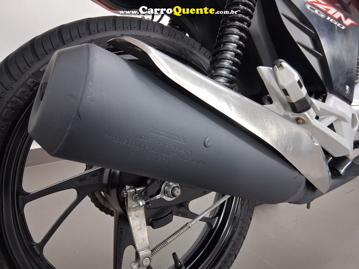 HONDA CG 160 FAN CBS 2024 - Loja