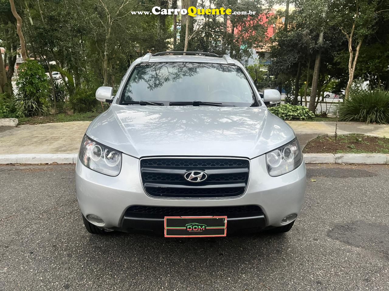 HYUNDAI   SANTA FE GLS 2.7 V6 4X4TIPTRONIC   PRATA 2010 2.7 GASOLINA - Loja
