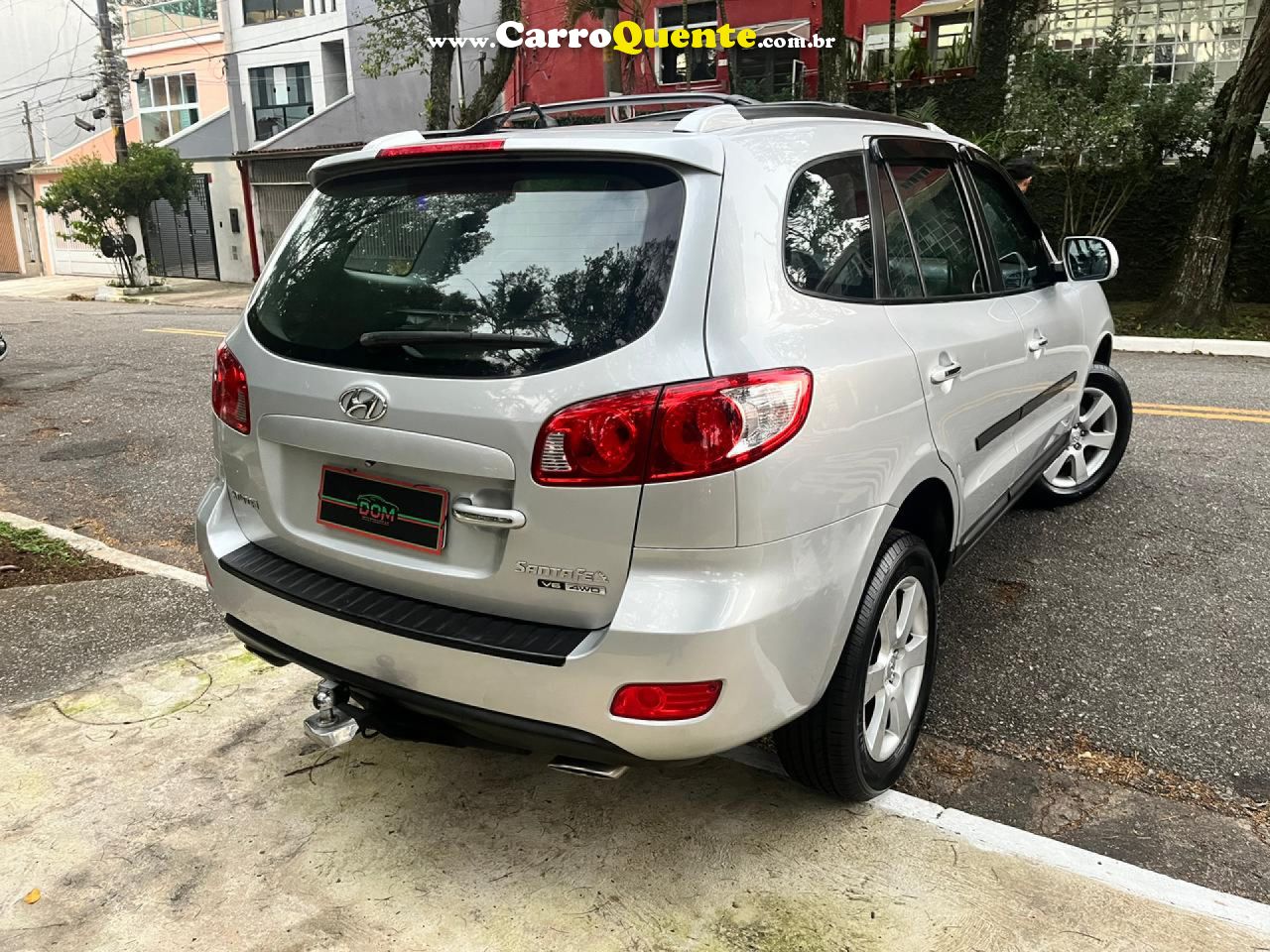 HYUNDAI   SANTA FE GLS 2.7 V6 4X4TIPTRONIC   PRATA 2010 2.7 GASOLINA - Loja