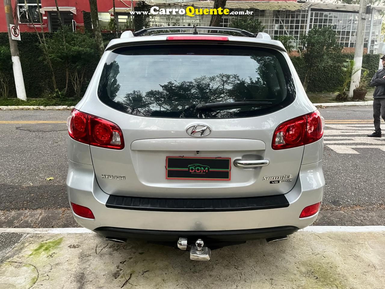 HYUNDAI   SANTA FE GLS 2.7 V6 4X4TIPTRONIC   PRATA 2010 2.7 GASOLINA - Loja