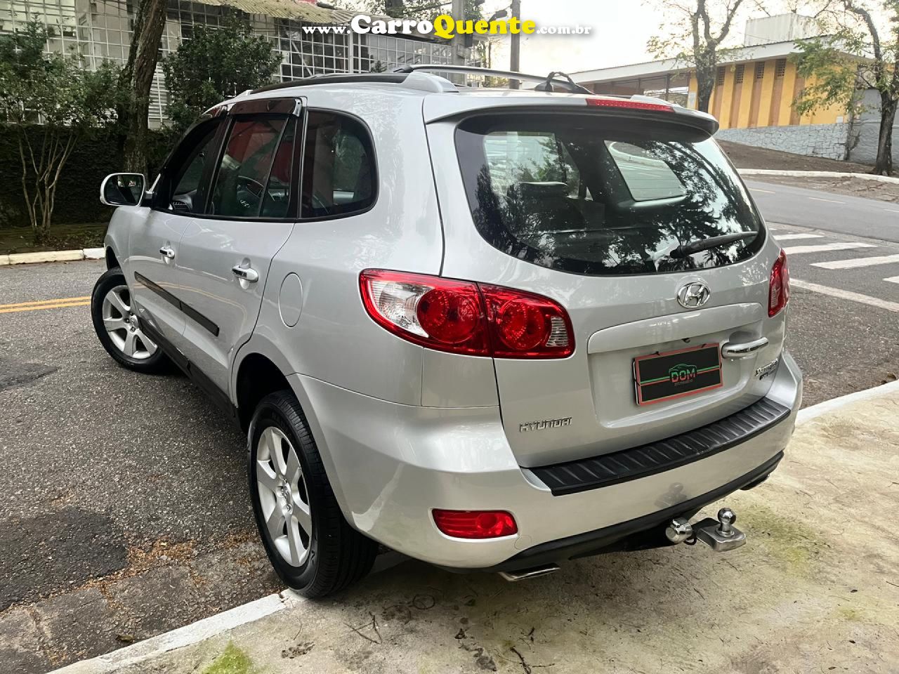 HYUNDAI   SANTA FE GLS 2.7 V6 4X4TIPTRONIC   PRATA 2010 2.7 GASOLINA - Loja