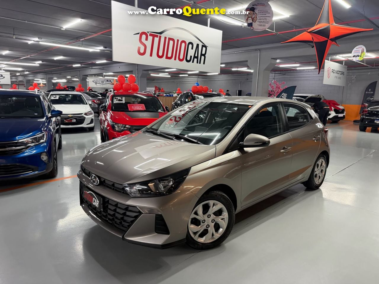 HYUNDAI   HB20 COMFORT    PRATA 2025 1.0 GASOLINA - Loja