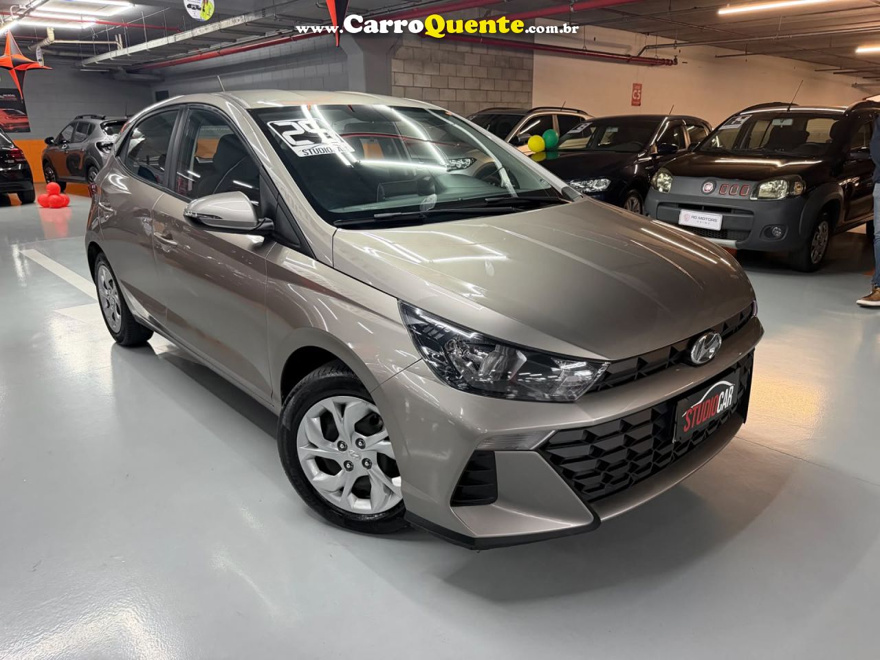 HYUNDAI   HB20 COMFORT    PRATA 2025 1.0 GASOLINA - Loja