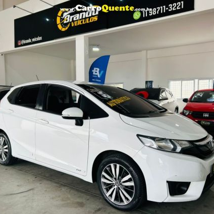 HONDA   FIT EXSEX 1.5 FLEXFLEXONE 16V 5P AUT.   BRANCO 2016 1.5 GASOLINA