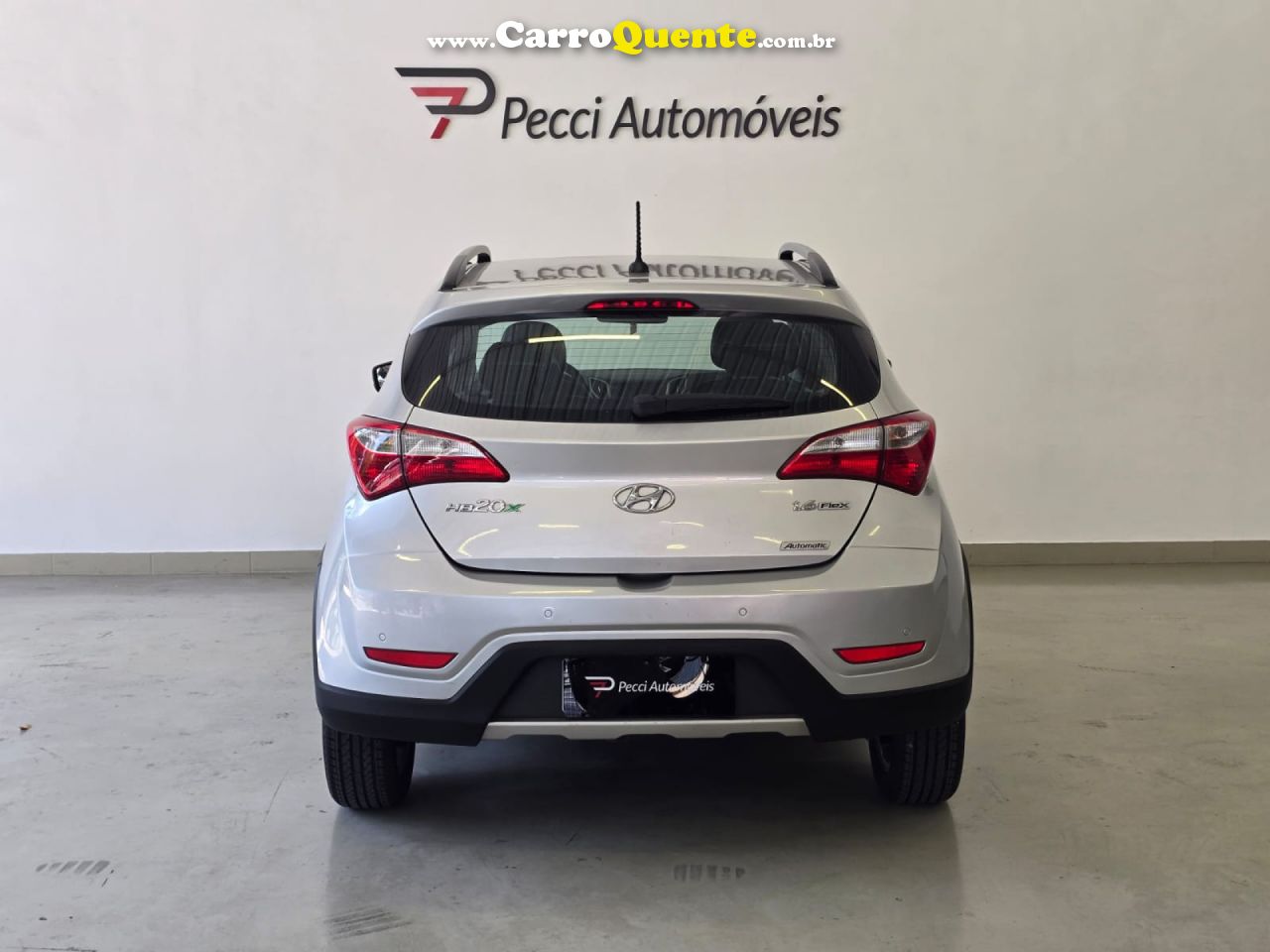 HYUNDAI   HB20X PREMIUM 1.6 FLEX 16V AUT.   PRATA 2015 1.6 FLEX - Loja