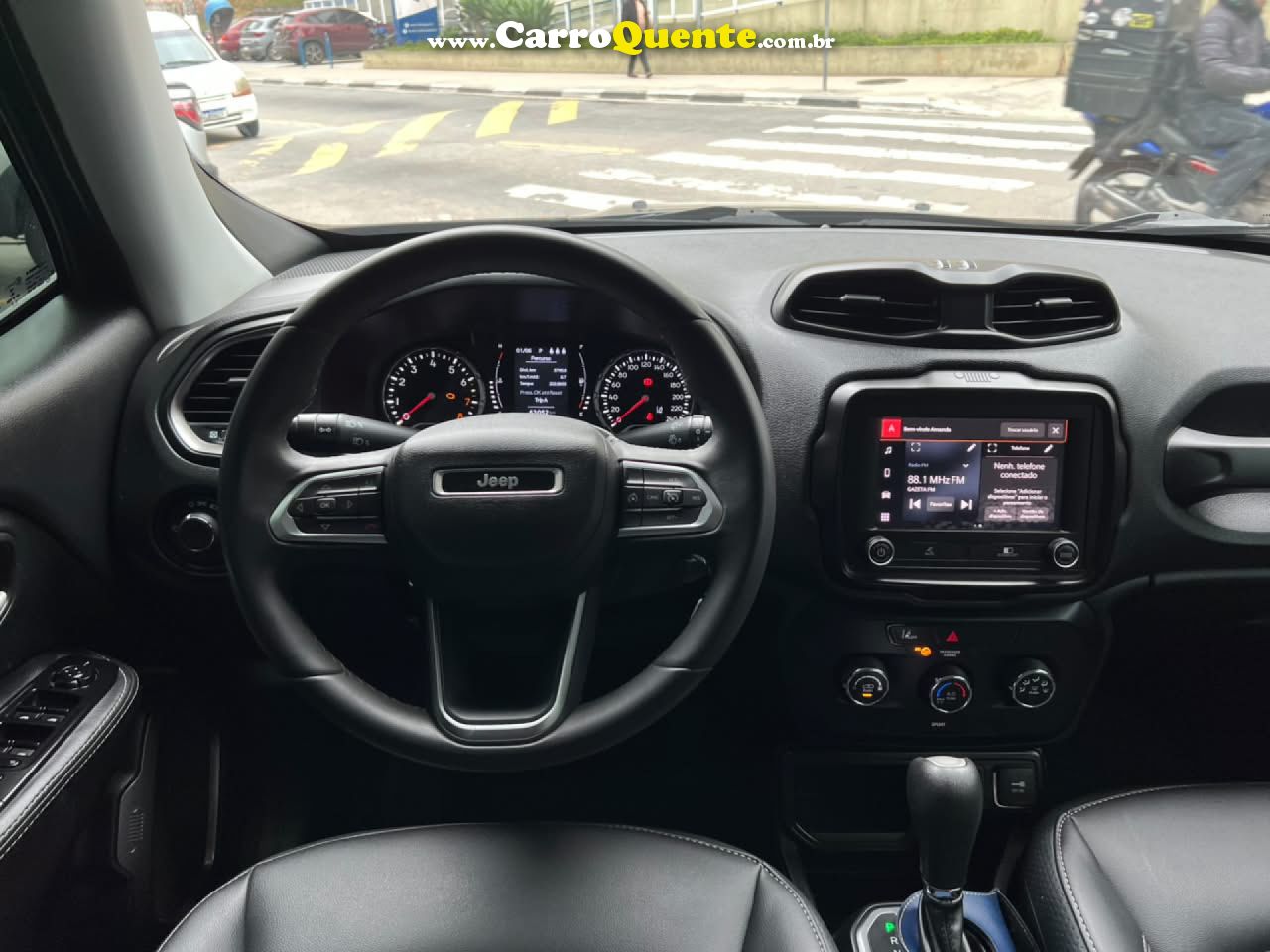 JEEP   RENEGADE SPORT T270 1.3 TB 4X2 FLEX AUT.   PRETO 2022 1.3 FLEX - Loja