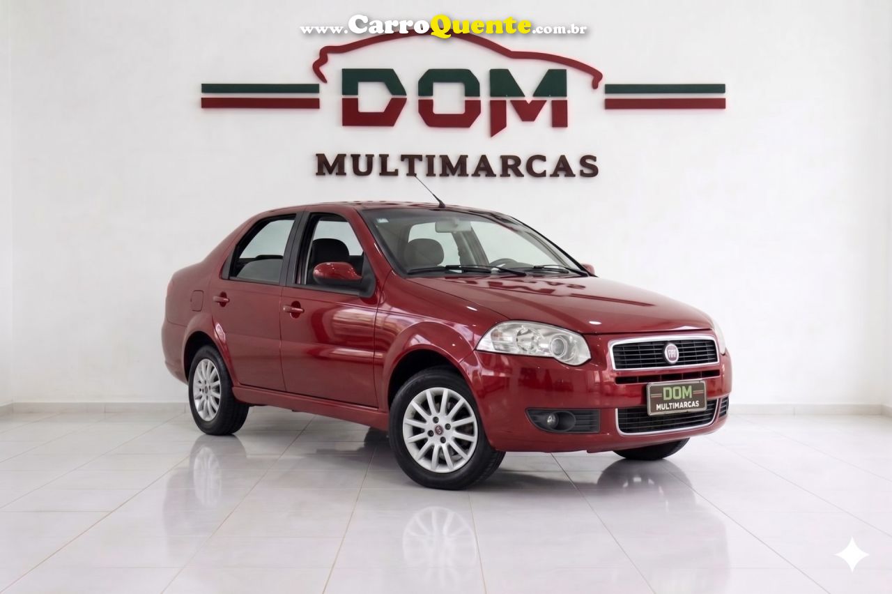 FIAT   SIENA 1.0 EX 1.0 MPI FIRE FIRE FLEX 8V   VERMELHO 2010 1.0 FLEX - Loja