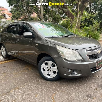 CHEVROLET   COBALT LT 1.4 8V FLEXPOWERECONOFLEX 4P   CINZA 2013 1.4 GASOLINA