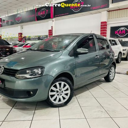 VOLKSWAGEN   FOX 1.6 MI TOTAL FLEX 8V 5P   CINZA 2012 1.6 FLEX