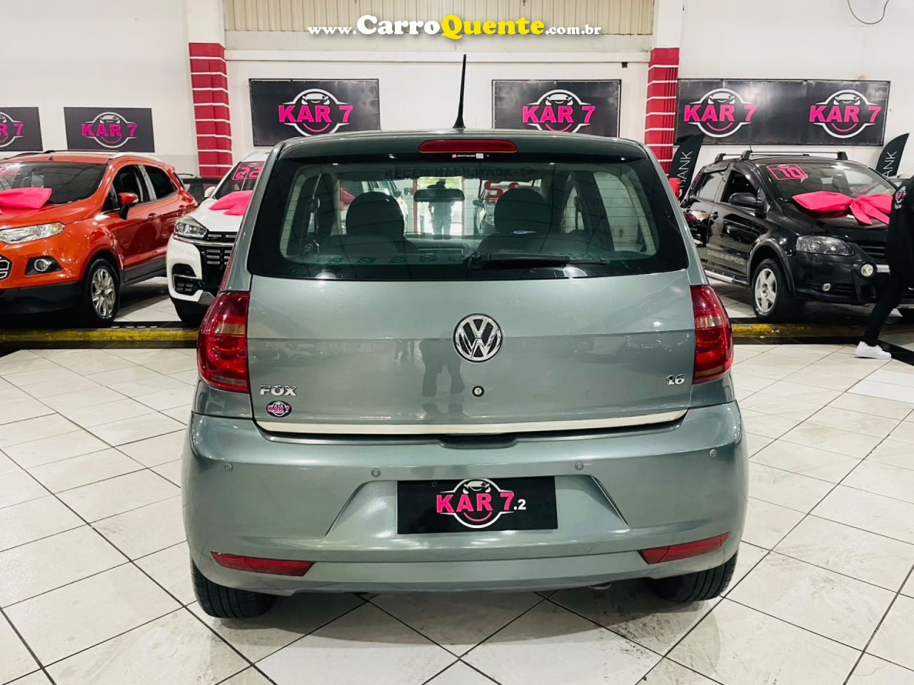 VOLKSWAGEN   FOX 1.6 MI TOTAL FLEX 8V 5P   CINZA 2012 1.6 FLEX - Loja