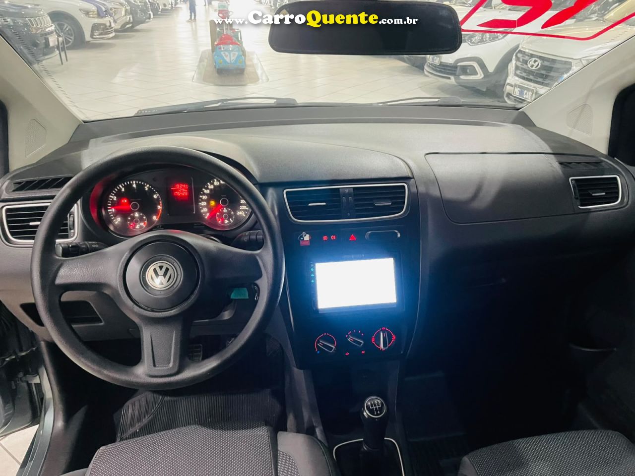 VOLKSWAGEN   FOX 1.6 MI TOTAL FLEX 8V 5P   CINZA 2012 1.6 FLEX - Loja