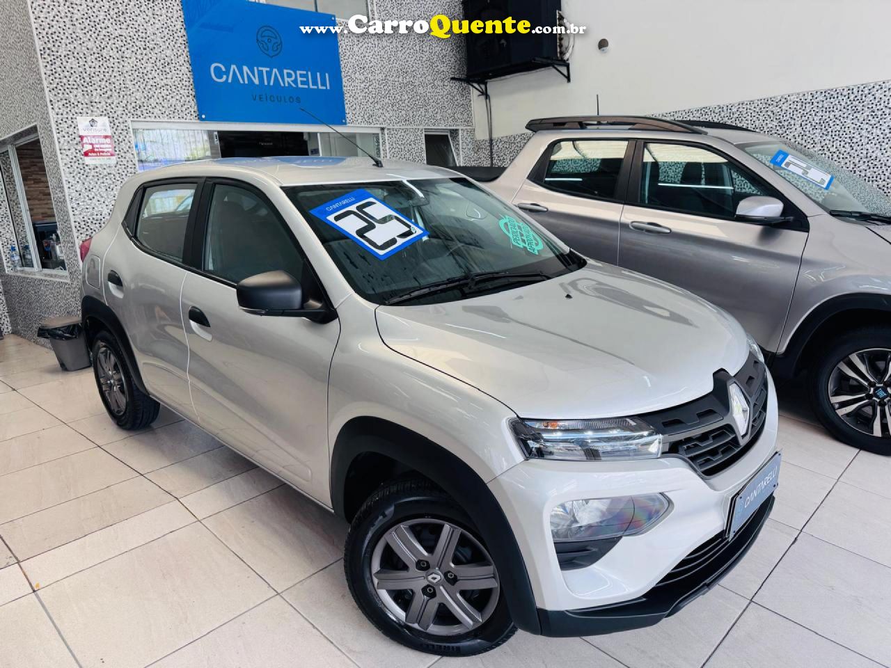 RENAULT   KWID ZEN 1.0 FLEX 12V 5P MEC.   PRATA 2025 1.0 FLEX - Loja