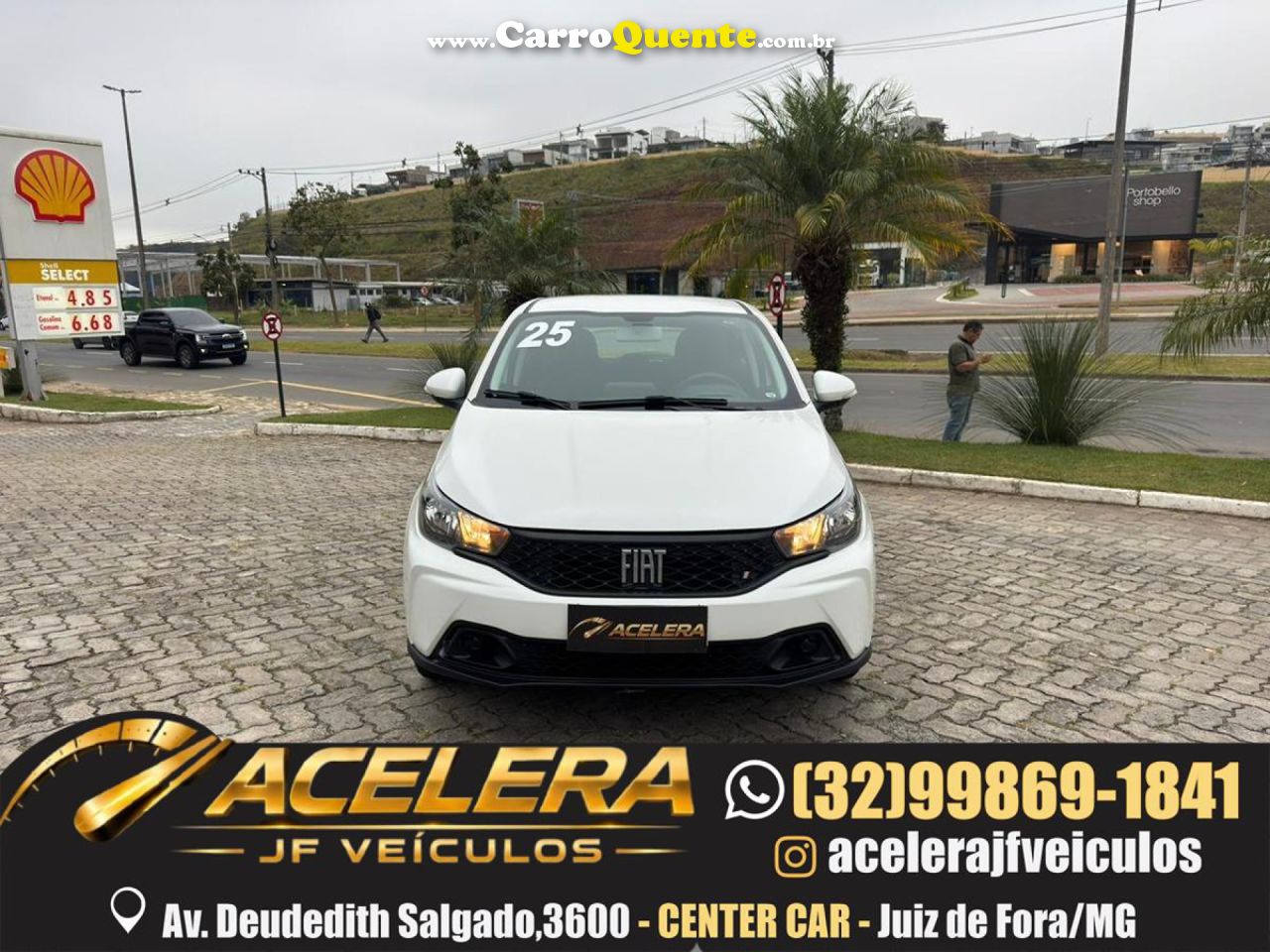 FIAT   ARGO DRIVE 1.0 6V FLEX   BRANCO 2025 1.0 FLEX - Loja