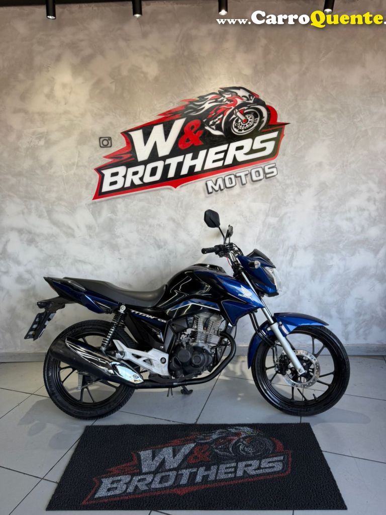 HONDA   HONDACG 160 TITAN   AZUL 2024 160 FLEX - Loja