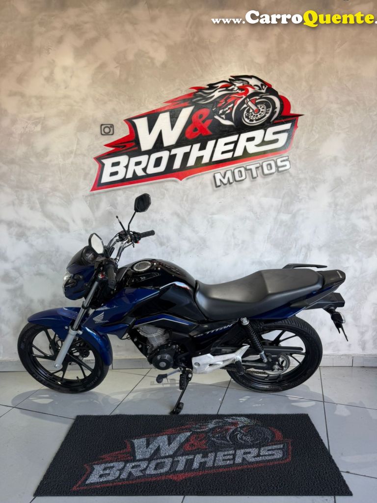 HONDA   HONDACG 160 TITAN   AZUL 2024 160 FLEX - Loja