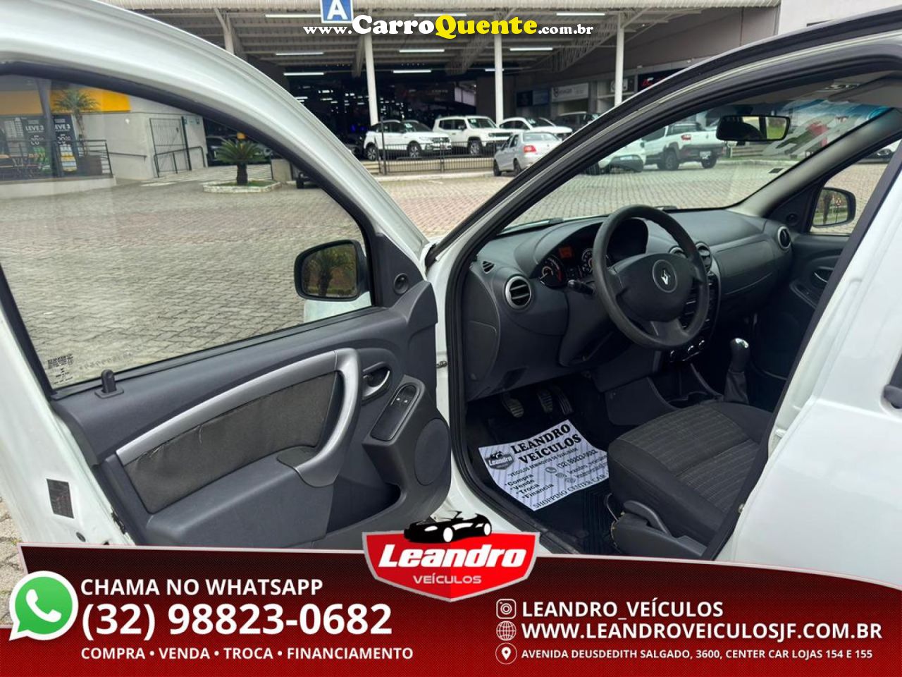 RENAULT   SANDERO EXPRESSION HI-FLEX 1.0 16V 5P   BRANCO 2013 1.0 FLEX - Loja