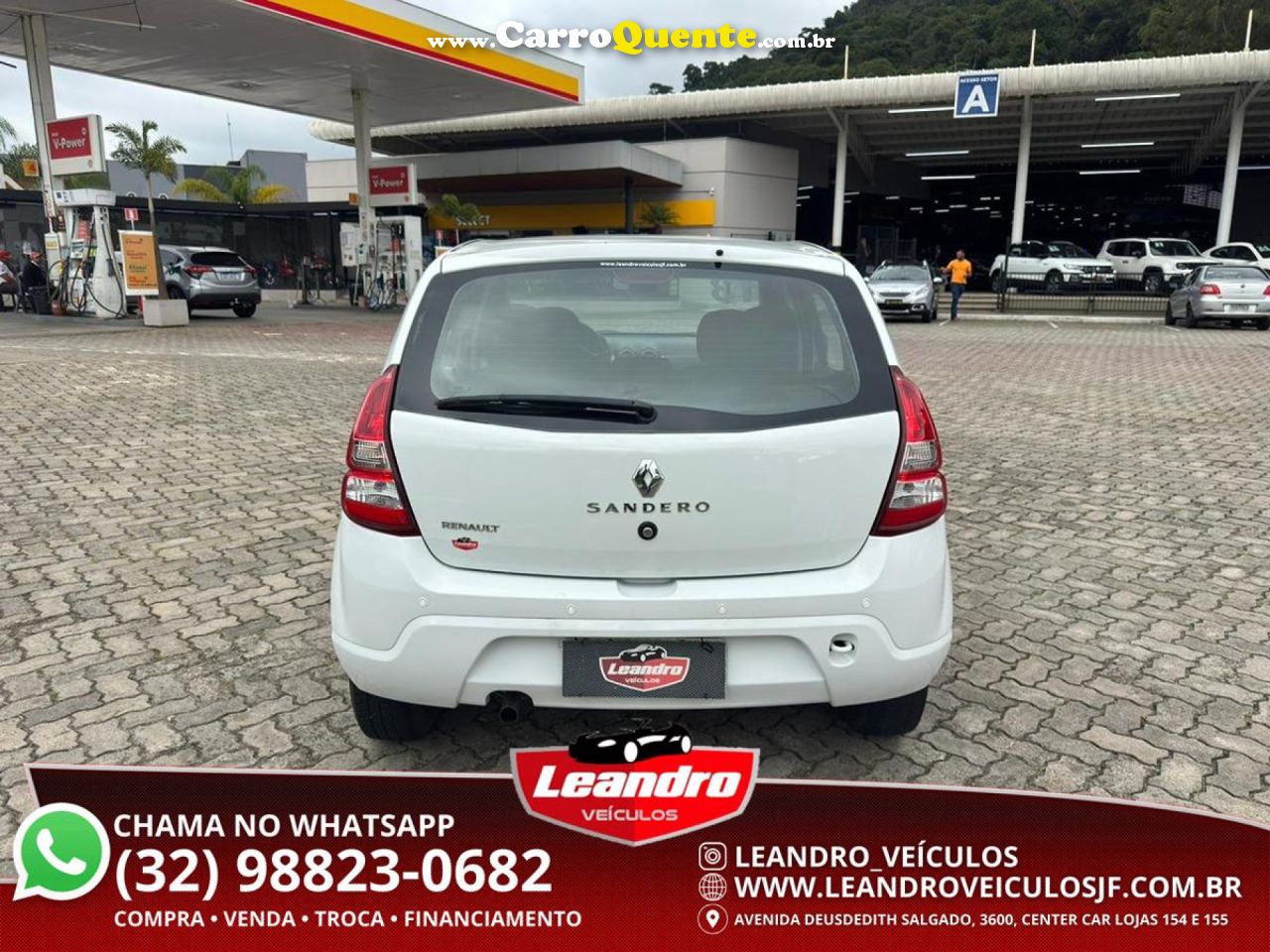 RENAULT   SANDERO EXPRESSION HI-FLEX 1.0 16V 5P   BRANCO 2013 1.0 FLEX - Loja