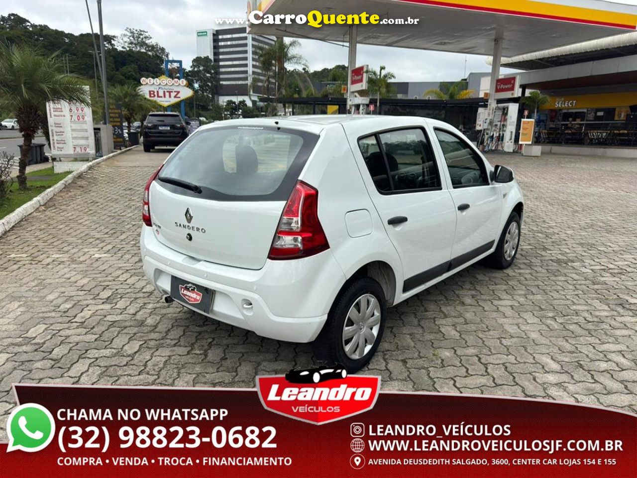 RENAULT   SANDERO EXPRESSION HI-FLEX 1.0 16V 5P   BRANCO 2013 1.0 FLEX - Loja