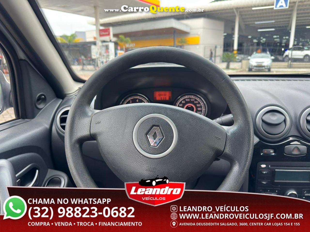 RENAULT   SANDERO EXPRESSION HI-FLEX 1.0 16V 5P   BRANCO 2013 1.0 FLEX - Loja
