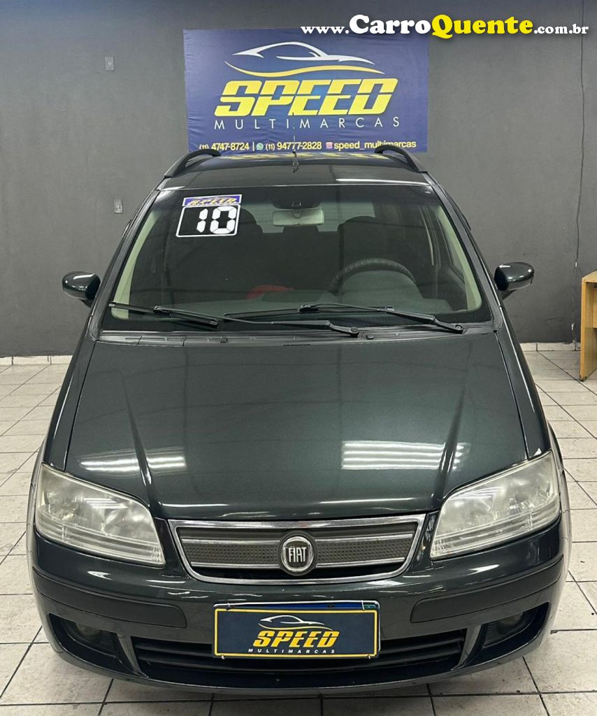 FIAT   IDEA ELX 1.4 MPI FIRE FLEX 8V 5P   CINZA 2010 1.4 FLEX - Loja