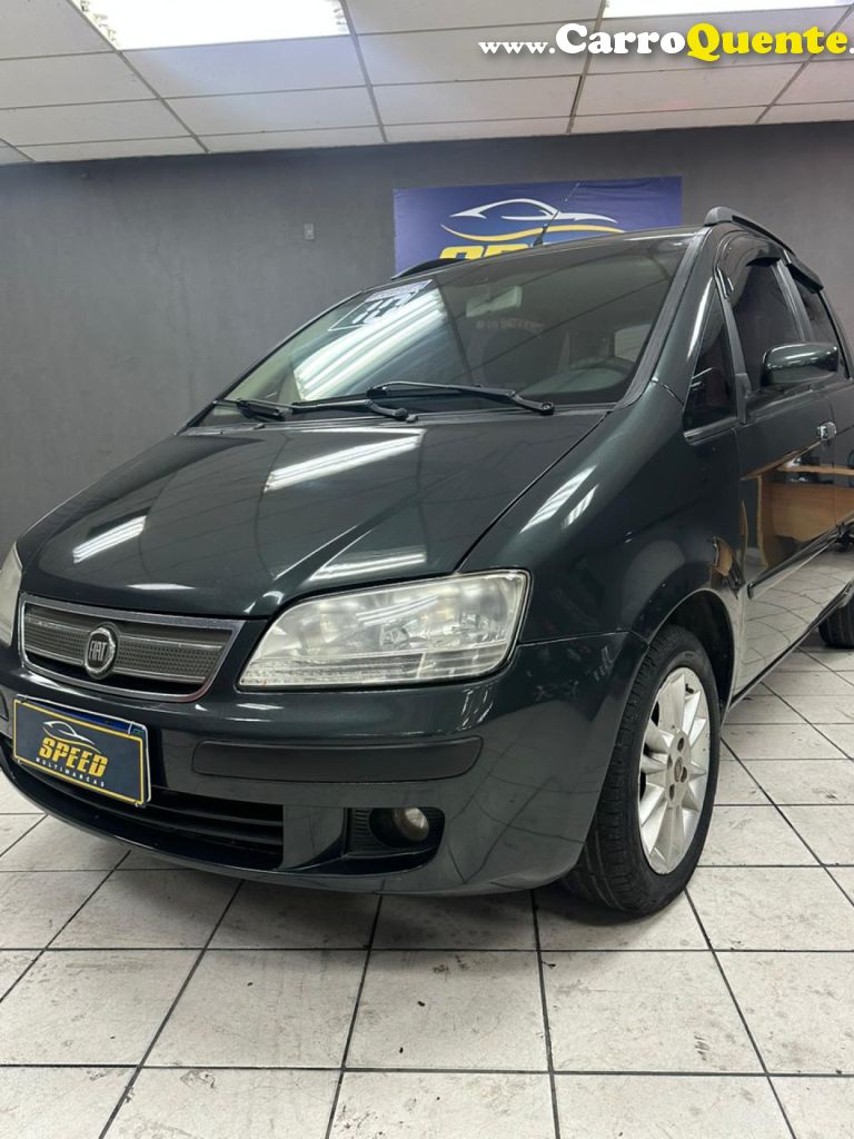 FIAT   IDEA ELX 1.4 MPI FIRE FLEX 8V 5P   CINZA 2010 1.4 FLEX - Loja